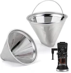 Reusable Coffee Maker Filters, 304 Stainless Steel Replacement Per. Fixed Price $18.26.
