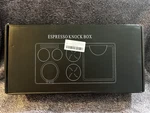 Coffee Knock Box Espresso Bin Container Holder Grinds Waste Tamper Black Abs Us. Fixed Price $60.00.