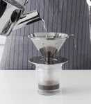 Ikea Verst Metal Coffee Filter Stainless Steel 903.602.34 Nwt. Fixed Price $30.00.