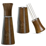 Espresso Coffee Stirrer Distribution Tool 8 Needles Barista Dark Walnut Gift. Fixed Price $6.00.