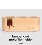 Mojae Espresso Tamping Station Wooden Coffee Tamper Holder Beech 58MM Read Descp. Fixed Price $7.20.