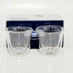 Double Walled Thermo Espresso Maker Glasses Delonghi Coffee Expresso Set 2. Fixed Price $21.98.