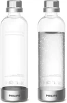Philips Carbonating Bottles ADD916/37, 1L Twin Pack Reusable Pet Sparkling Water. Fixed Price $31.76.