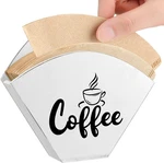 Cone Coffee Filter Holder Farmhouse Storage Container Wall-mount Vinta.... Fixed Price $22.19.
