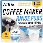 Active K-cup Compatible Keurig Cleaning Pods Count (pack Of 12), White. Fixed Price $30.26.