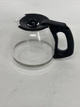 Mr Coffee 12 Cup Replacement Carafe G322YL Black/ Silver Glass Used Vgc. Fixed Price $12.87.
