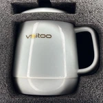 Vsitoo S6 White Coffee Mug Warmer & Lid App Temperature Control Smart Wifi. Fixed Price $19.96.