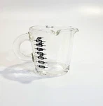 Glass Measuring Cup 2 Oz / 70 Ml W Handle & Pour Spout Clear Lot Of 6. Fixed Price $18.95.