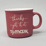 Thanks Got It At Tj Maxx Red 20OZ Ceramic Oversized Coffee Mug Cup Shopping. Fixed Price $18.40.