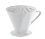Cilio C105179 Porcelain Coffee Filter/holder Pour-over, 6/LARGE, White. Fixed Price $48.94.
