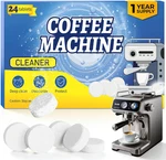 Coffee Maker Cleaner Descaler Tablets, 24 Counts Machine Cleaning Tabs, Compatib. Fixed Price $10.78.