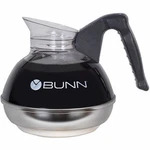 Bunn 12-CUP Unbreakable Decanter Clear 06100.0101 Black 64 Oz Pourover. Fixed Price $74.99.