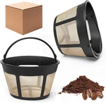 Pack Reusable Coffee Filters 8-12 Cup Basket Mesh Mr Replacement. Fixed Price $19.01.
