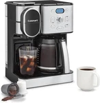 Cuisinart SS-15 2-IN-1 Center Combo Brewer 12 Cup Coffee Maker Stainless Steel. Fixed Price $120.00.