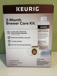 Keurig 3 Month Brewer Care Kit - New. Fixed Price $17.95.