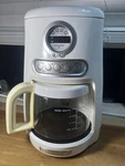 Kitchenaid 10-CUP Programmable Coffee Maker KCM511WH-1 White Working Tested. Fixed Price $13.50.