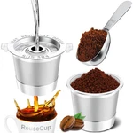 Nessus 2-PACK Reusable K-cup For Keurig 1.0 Stainless Steel Coffee Pods W/handle. Fixed Price $25.39.