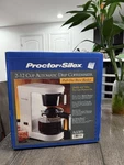 Proctor-silex Automatic Drip Coffee Maker 2-12 Cup Model A607A White. Fixed Price $45.00.