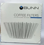 Bunn BCF100 8-12 Cup Filters Count Home Brewer Coffee (2-PACK). Fixed Price $10.99.