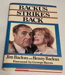 Jim Backus Strikes 1984 Book Thurston Howell Iii Gilligan Island Mr Magoo. Fixed Price $39.99.