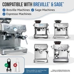Breville Compatible Cleaning Tablets & Water Filter. 52 Espresso Machine Clea.... Fixed Price $26.95.