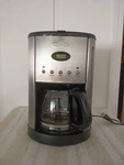 Gevalia 12-CUP Electric Coffee Maker Model CM500 Programmable Black/stainless. Fixed Price $34.99.