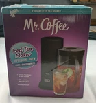 Mr. Coffee Iced Tea / Maker With Pitcher 2 Quarts Bpa Free Open Box New. Fixed Price $65.00.