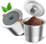 Rethone Reusable Cups For Keurig 1.0 & 2.0 - Stainless Steel Pack, Silver. Fixed Price $24.44.