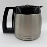 Cuisinart Coffee 12-CUP Thermal Carafe Stainless Steel & Lid Replacement. Fixed Price $17.50.