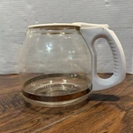 Mr Coffee Replacement Carafe Glass 12 Cup White Handle J285YL. Fixed Price $13.99.