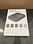 Vobaga Blue Coffee Mug Warmer Electric Beverage Heater Plate Nib. Fixed Price $7.19.