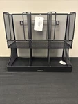 Mind Reader Cup And Condiment Station, Countertop Organizer, Coffee Bar, Kitchen. Fixed Price $44.07.
