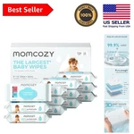 Moisturizing Baby Wipes - 720 Count Unscented Hypoallergenic For Skin. Fixed Price $61.56.