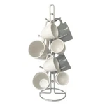 Coffee Mug Holder Stand Rack Tree Teacups Arm Counter Hook Stainless Steel. Fixed Price $39.57.