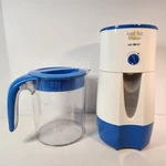Mr. Coffee TM39P Iced Tea Maker White/blue Qt Pitcher Auto Shut-off. Fixed Price $34.99.