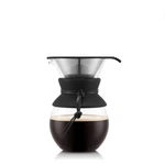 Bodum Pour Over Coffee Maker, High-heat Borosilicate 34OZ, Black Cork. Fixed Price $32.19.