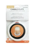 Mahitoi Large White Ceramic Jar Warmer With Felt Covered Feet. Fixed Price $12.99.