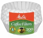 Melitta 4-6 Cup Jr. Basket Paper Coffee Filters White 200 Count. Fixed Price $10.95.