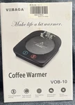 Vobaga VOB-10 Coffee Warmer Black, 3 Temp Settings, 9CM Plate, 120V 20W. Fixed Price $24.50.