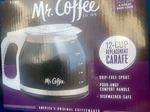 Mr. Coffee Replacement 12-CUP Glass Carafe, White. Fixed Price $15.98.