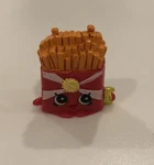 Shopkins Wise Fry French Fries Season 3 Fast Food Fair Figurine #FF-004. Fixed Price $5.00.