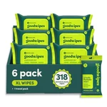 Adult Bathroom Essentials - Flushable Wet Wipes Vitamin Aloe 318CT. Fixed Price $51.99.