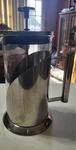 French Press Coffee Maker Stainless Steel Filter Cafe Du Chateau. Fixed Price $15.00.