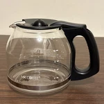 Mr. Coffee Glass Decanter Pot 12 Cup Black Lid Handle Model DW13. Fixed Price $19.99.