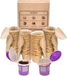 Delibru Unbleached K Cup Filters With Lid For Reusable Coffee 300 Pcs (brown). Fixed Price $53.23.