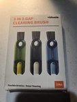 Vidonio 3 1 Gap Cleaning Brush Flexible Bristles Deep Pack Blue. Fixed Price $10.00.