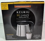 Keurig 2.0 Thermal Hot Brewers 32 Oz K-carafe Stainless Steel 4-CUP New. Fixed Price $32.40.