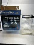New O/b Black & Decker 3352AC 166245-01 12 Cup Glass Coffee Carafe Replacement. Fixed Price $15.00.
