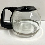 Mr Coffee 5 Cup Glass Pot Replacement Carafe Black Handle & Attached Lid. Fixed Price $10.00.