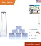 Keurig Holder With 6 Advanced Coconut Carbon Water Filters - Easy Install. Fixed Price $27.99.